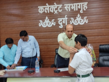 PSY Meritorious honor Durg Collectorate